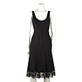 Blumarine Embellished Lace Tank Dress