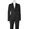 Dolce & Gabbana Wide Stripe Pant Suit