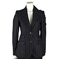 Dolce & Gabbana Chalk Stripe Two-button Blazer