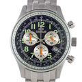Nexus Chronograph Black Dial Stainless Steel Watch