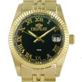 Nexus Women's Sport-style Black Dial Steel Watch