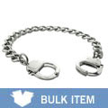 Stainless Steel Handcuff Chain Bracelet (case of 2)