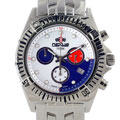 Nexus Chronograph White Dial Stainless Steel Watch
