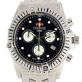 Nexus Chronograph Black Dial Stainless Steel Watch