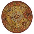 Heritage Diamond Bakhtiari Rug (3'6 Round)