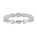 14k White Gold 1/5ct TDW Diamond Eternity Band
