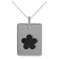 Stainless Steel Clover Cut-out Fashion Necklace