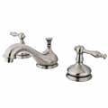 Heritage Satin Nickel Widespread Faucet
