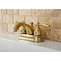 Knight Polished Brass Finish Centerset Faucet