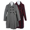 KC Collections 4-button 3/4-length Jacket