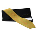 Bvlgari Righe 7-fold Silk Necktie
