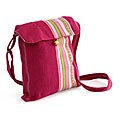 Strawberry Fizz Alpaca Wool Shoulder Bag (Peru)
