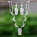 'Pumpkin Carriage' Jewelry Set (Peru)