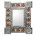 'Red Flower Dance' Mirror (Mexico)