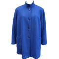 Komitor Women's Plus Size Wool Swing Coat