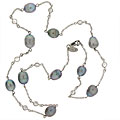 Maddy Emerson Couture Grey Pearls By the Yard Necklace (24-in.)