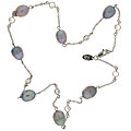 Maddy Emerson Couture Grey Pearls By the Yard Necklace (18-in.)