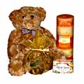 A Warm Hug Candle Gift Basket