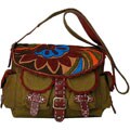 Dan W Chenille 5 Pocket Messenger Bag