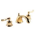 Fountain Cove Polished Brass Widespread Bathroom Faucet