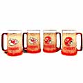 Kansas City Chiefs Crystal Freezer Mug (4 Pack)