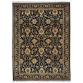 Power-loomed Black Area Rug (2'7 x 8'3)