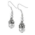 Sterling Silver Antique Shepherds Hook Earrings