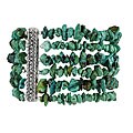 Sterling Silver Turquoise Wide Fashion Bracelet