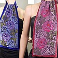Symphony Designs Printed Velvet Burnout w/ Beading (Case of 2)