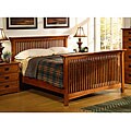 Mission Solid Oak Cal-King Spindle Bed