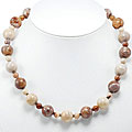 Handmade Madagascar Opal and Silver Necklace