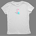Me Time Working Out White Ladies Crewneck Tee