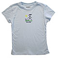Me Time K-9 Companion Light Blue Ladies Crewneck Tee