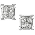 14k White Gold 1/2ct TDW Diamond Stud Earrings