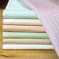 400 Thread Count Pinstripe Duvet Cover Set