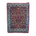 Iranian Bidjar Hand-knotted Rust Rug (1'8 x 1'4)