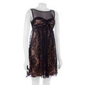London Times Sleeveless Lace Dress