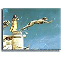 Michael Parkes 'Gargoyles' Stretched Canvas Art