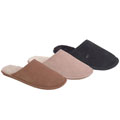 Bearpaw Men's Suede Sheepskin Lined Slippers