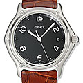 Ebel 1911 Men's Brown Leather Quartz Watch