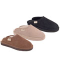 Bearpaw Men's Slide Suede Sheepskin Slippers