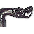 'Dragon Head' Wood Walking Stick (Indonesia)