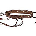 'Country' Leather Belt (Indonesia)