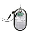 Mini Portable AM/FM Radio with Alarm Clock and Speaker