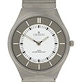 Croton Men's All Titanium Thin Dress Quartz Watch