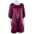 Max & Cleo Puff Sleeve Trapeze Dress