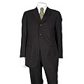 Armani Collezioni Black Pinstripe 3-button Suit