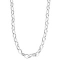 Sterling Silver Italian Polished Rolo Necklace
