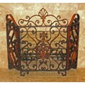 Handmade Metal Fireplace Screen