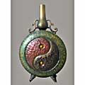 Handmade Metal Yin-Yang Chimney Vase